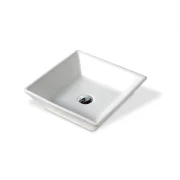 Bowl Cuadrado Blanco 42x42x12