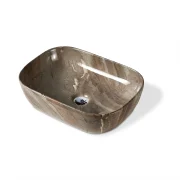 Bowl Rectangular Marmoleado 46x32x13.5