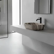 Bowl Rectangular Marmoleado 47x33x13.5