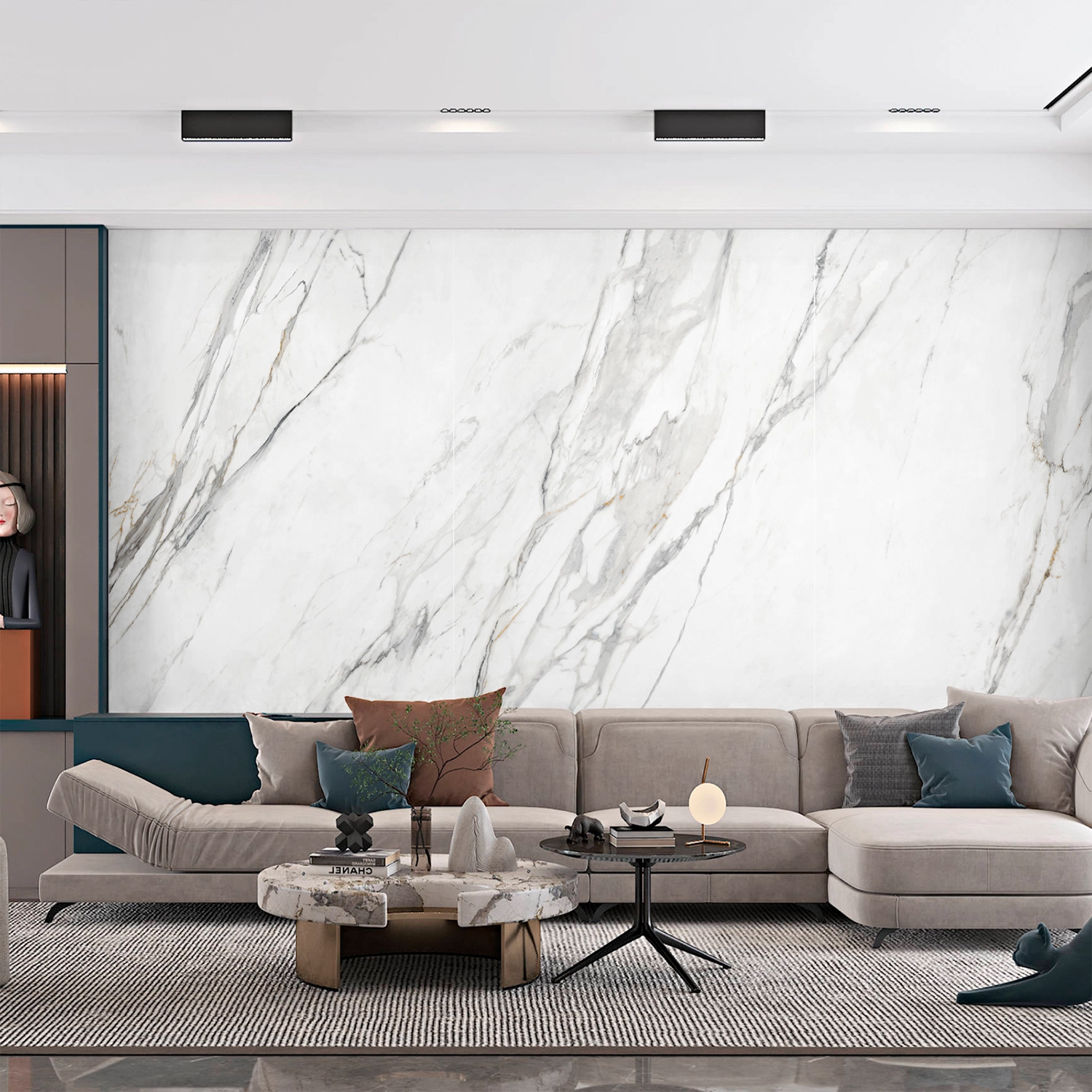 Porcelanato Calacata Infinity Satin 120×120