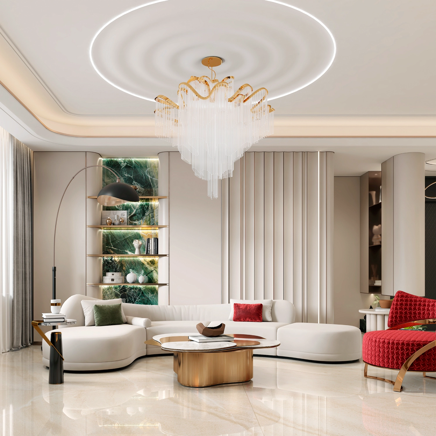 Porcelanato Digital Crystal Autumn 90×180