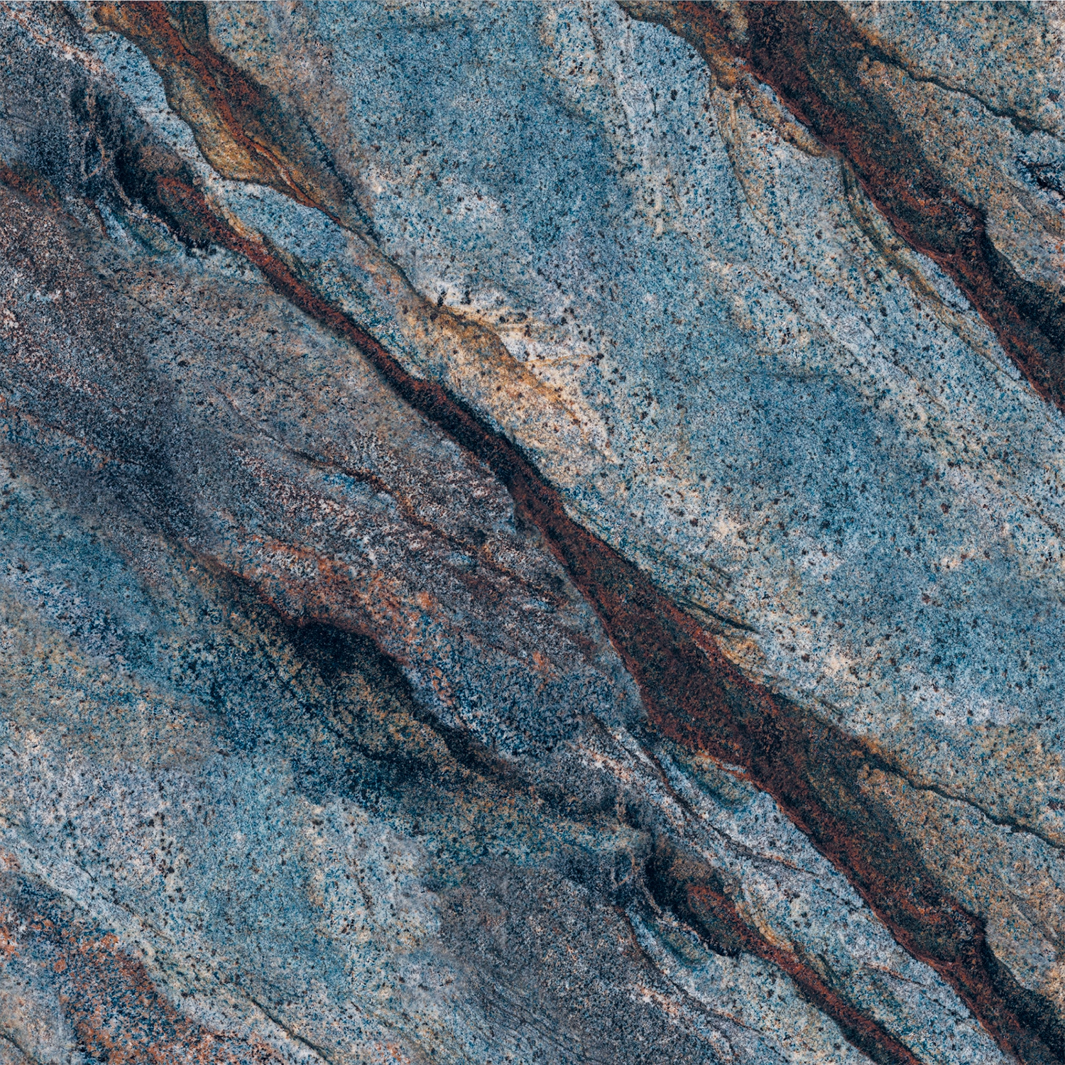 Porcelanato Fratelli Azul Bahia Premium Nebula 75×150