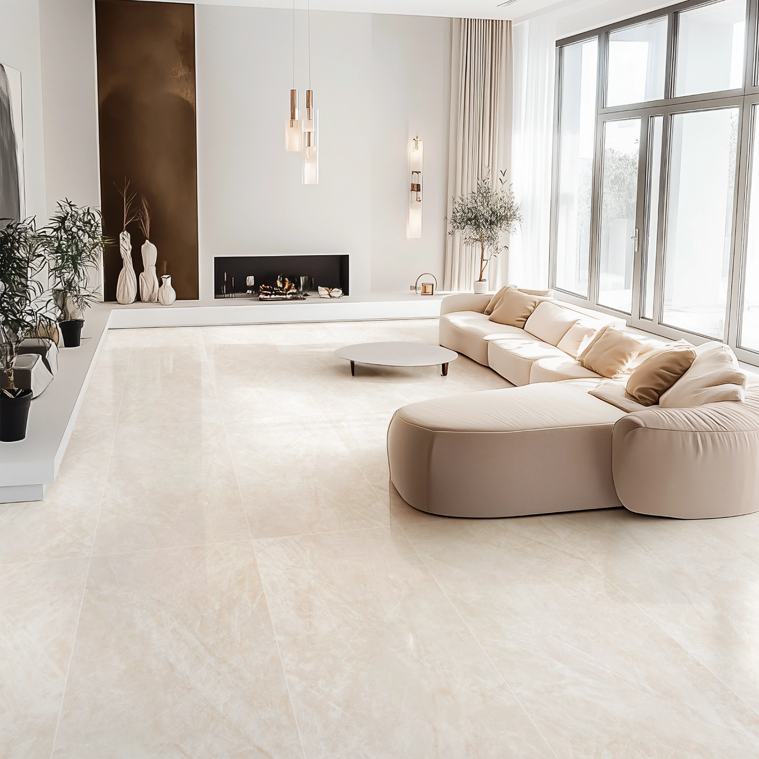 Porcelanato Taj Mahal Cream 60×120